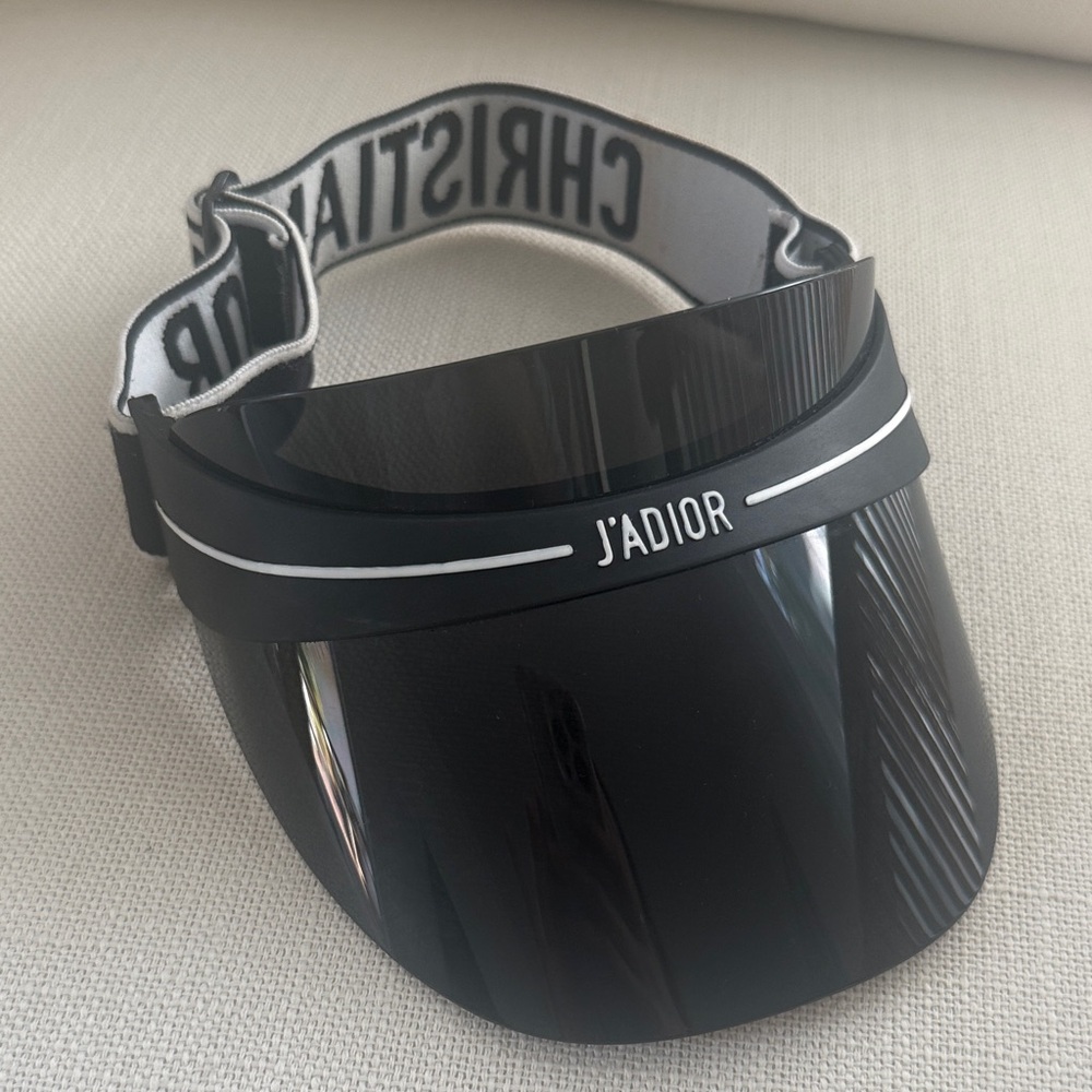 Christian Dior Black Visor